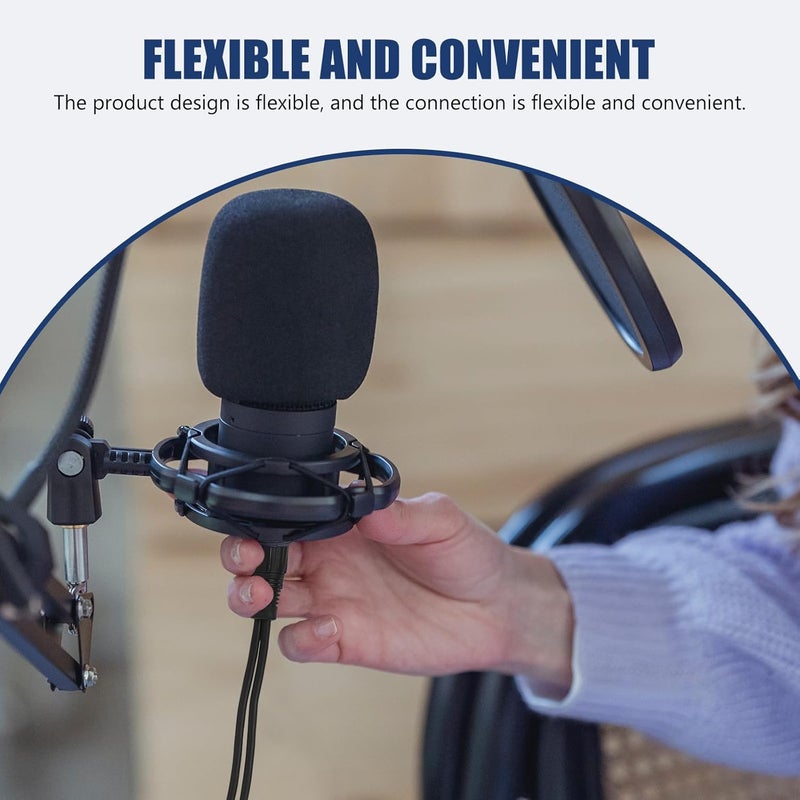 Black Metal XLR Male To Dual Female Audio Splitter Cable For Studio Performance - Image 5